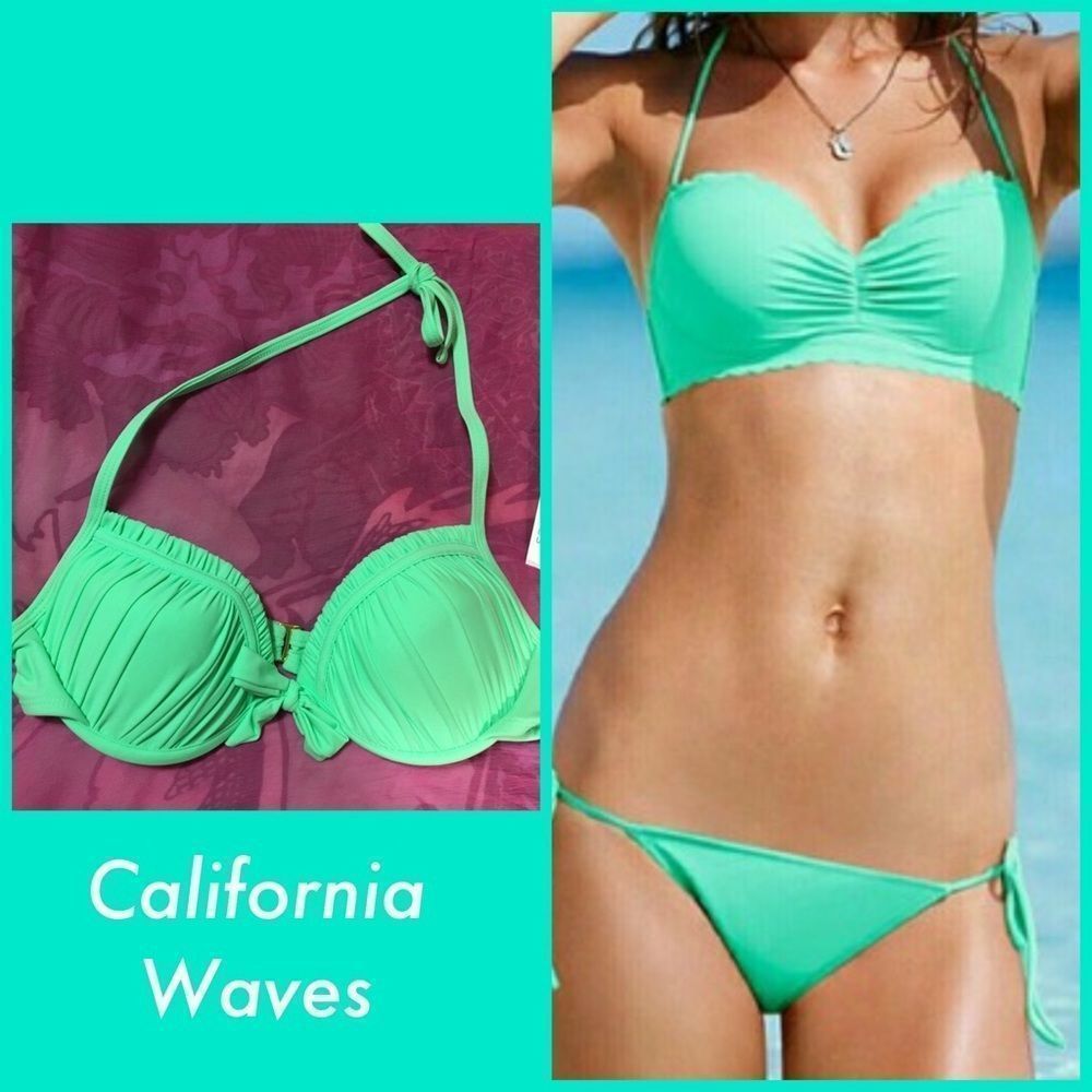 California Waves Bikini Top Sz S